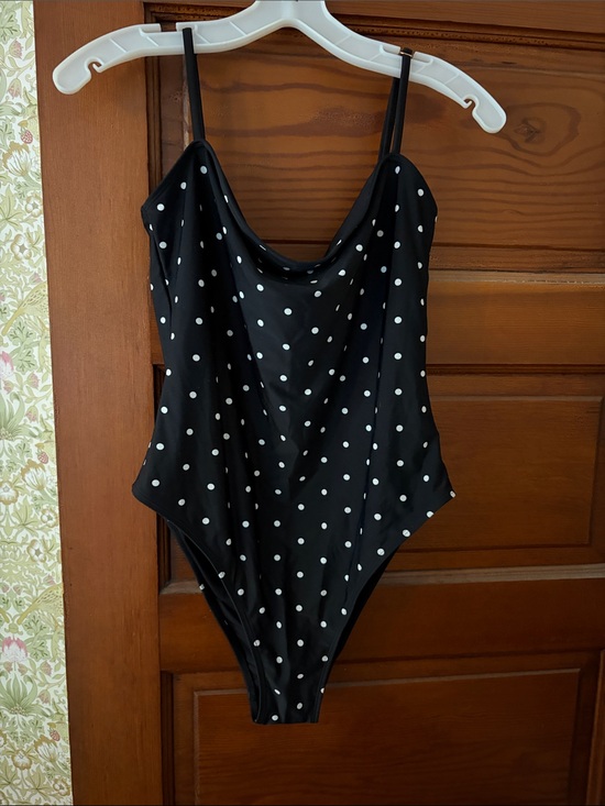 RELLECIGA Other - RELLECIGA Black and White Polka Dot Kids One-Piece